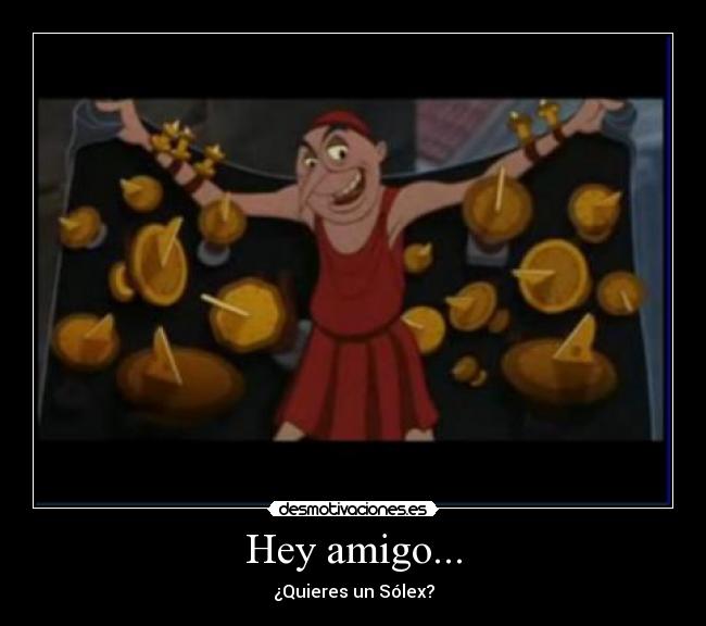 Hey amigo... -