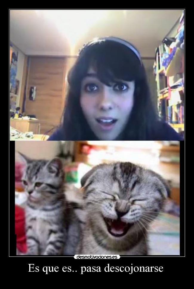 Es que es.. pasa descojonarse -
