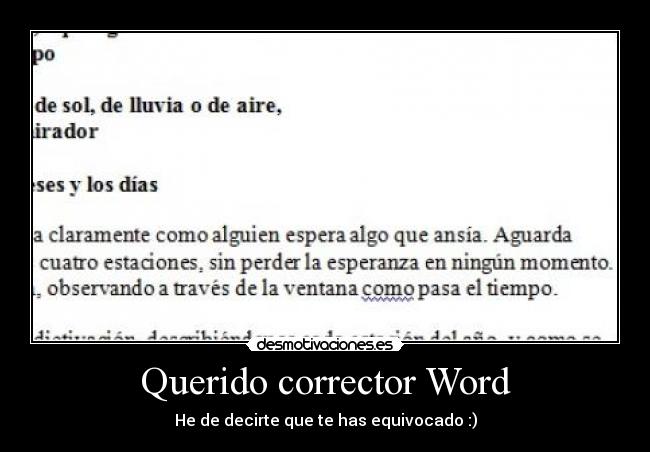 carteles word desmotivaciones