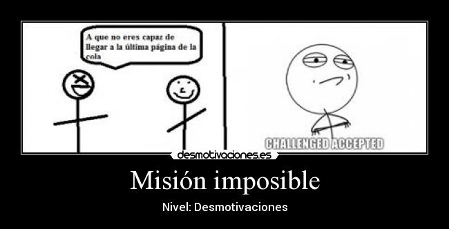 carteles imposible mision imposible desmotivaciones
