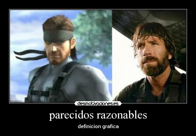 parecidos razonables -