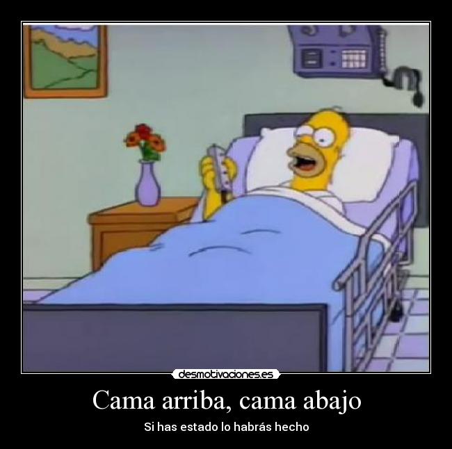 Cama arriba, cama abajo - 