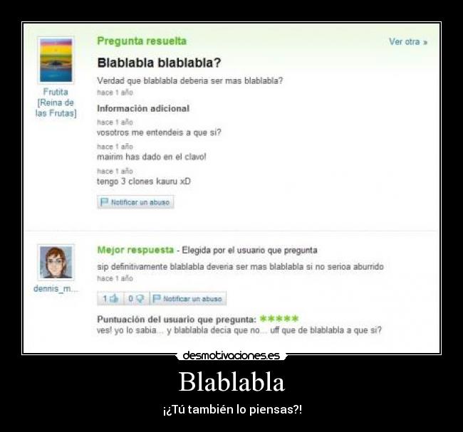 Blablabla -