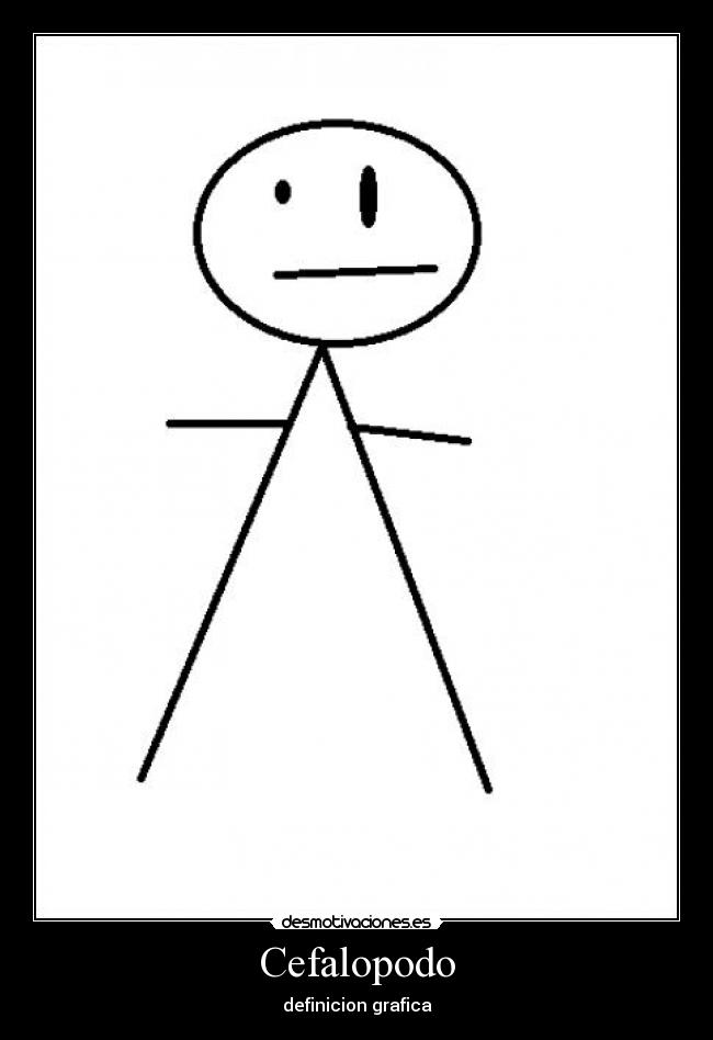 Cefalopodo - definicion grafica