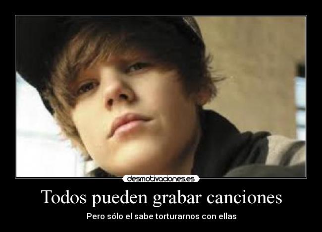 Todos pueden grabar canciones -