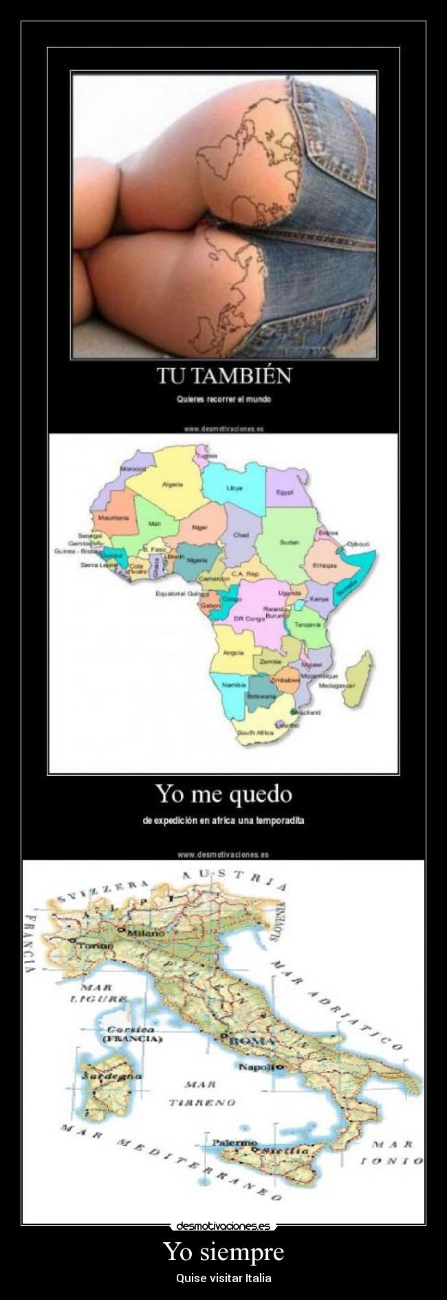 Yo siempre - Quise visitar Italia