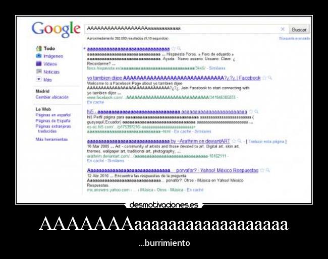 AAAAAAAaaaaaaaaaaaaaaaaaa - ...burrimiento