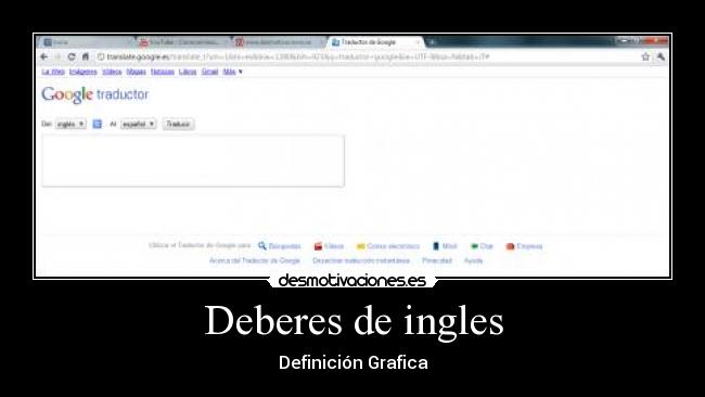 Deberes de ingles - 