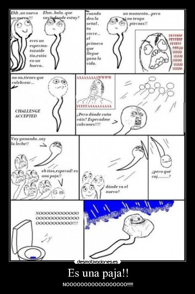 Es una paja!! -