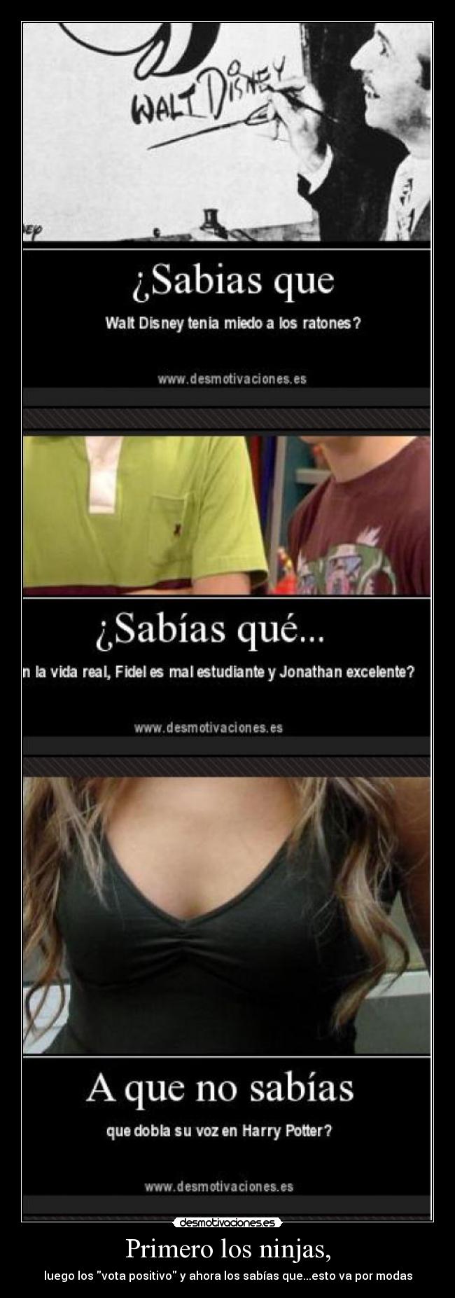 Primero los ninjas, -