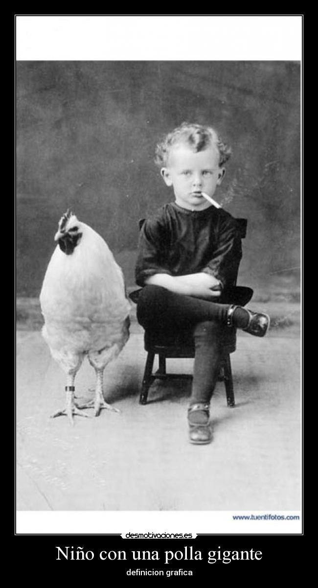 Niño con una polla gigante - definicion grafica