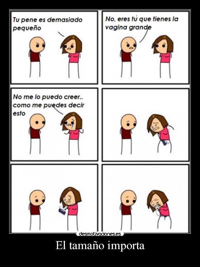 El tamaño importa -