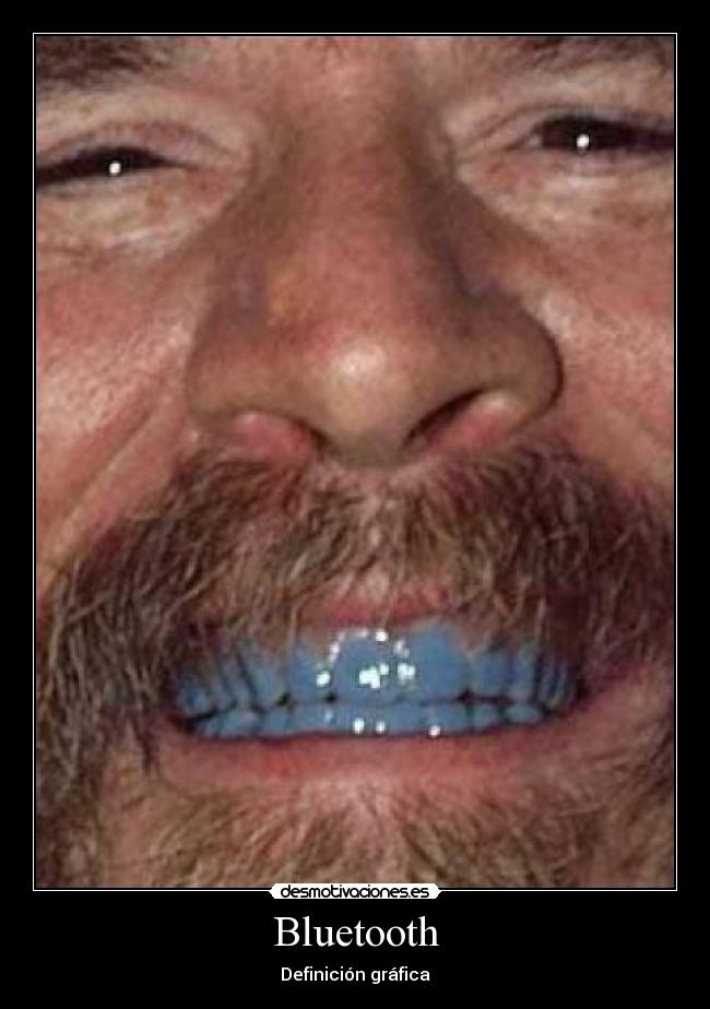 carteles bluetooth desmotivaciones