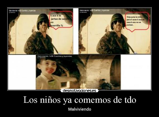 Los niños ya comemos de tdo - 