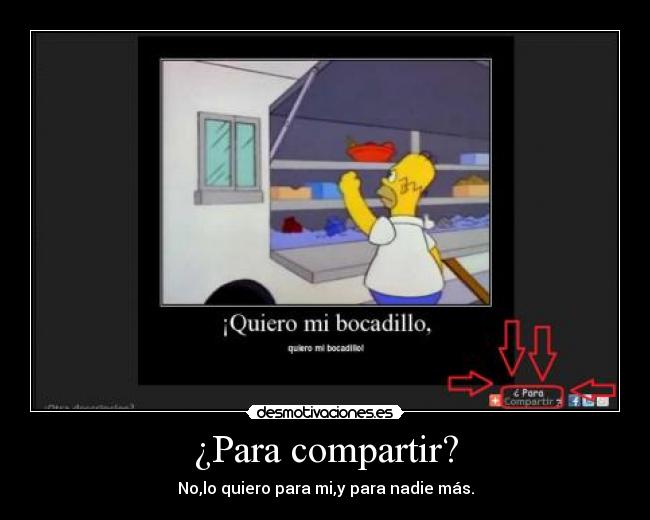 ¿Para compartir? - 
