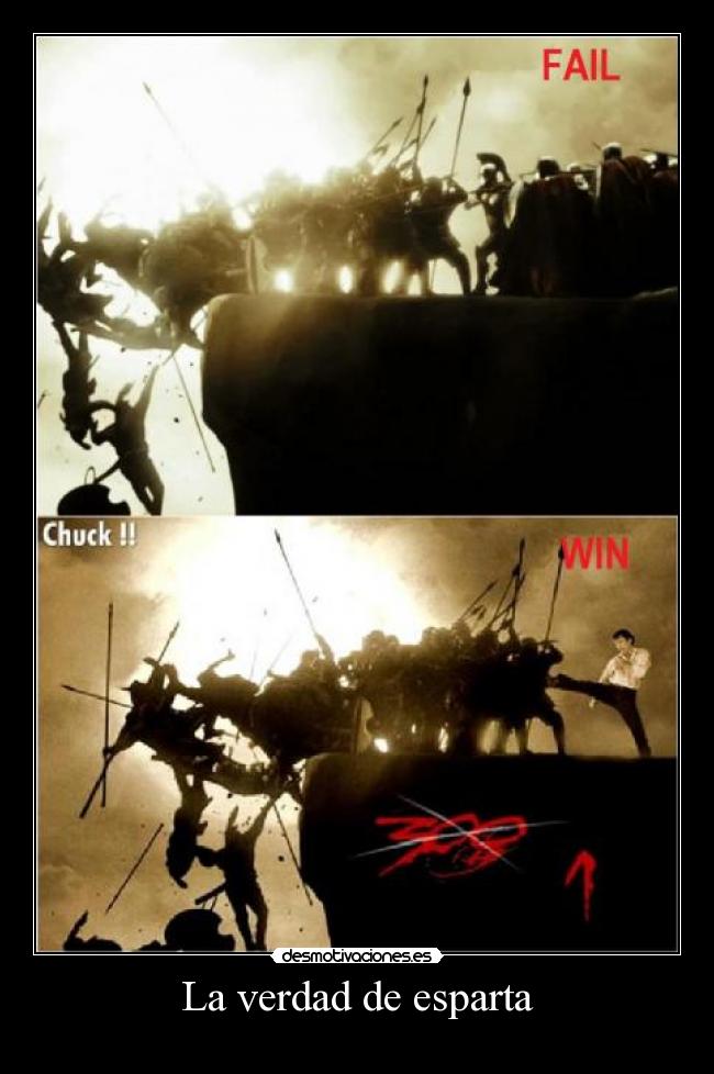 La verdad de esparta -