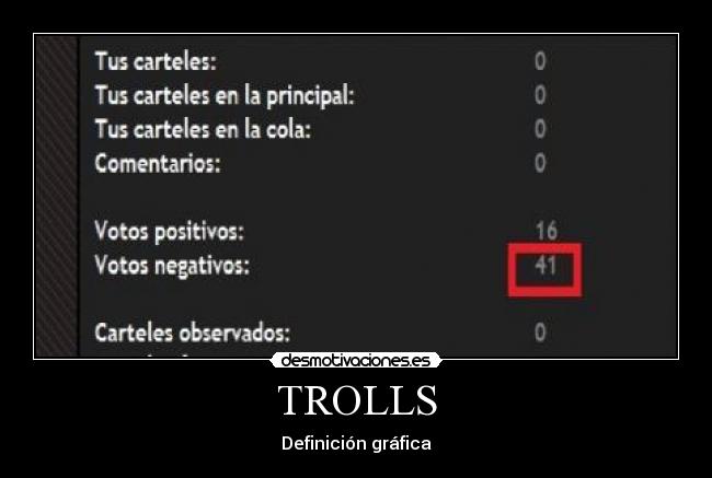 TROLLS - Definición gráfica