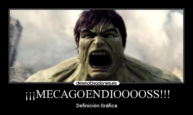 ¡¡¡MECAGOENDIOOOOSS!!! -