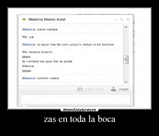 zas en toda la boca -