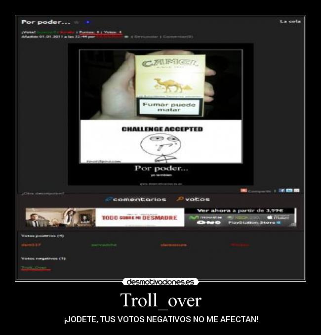 carteles fracasado desmotivaciones