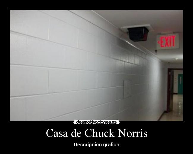 Casa de Chuck Norris - Descripcion gráfica