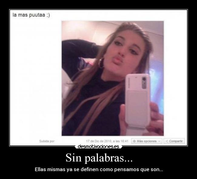 Sin palabras... -