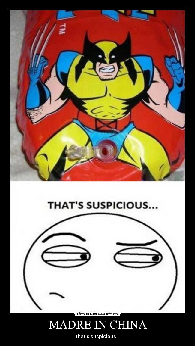 MADRE IN CHINA - thats suspicious...