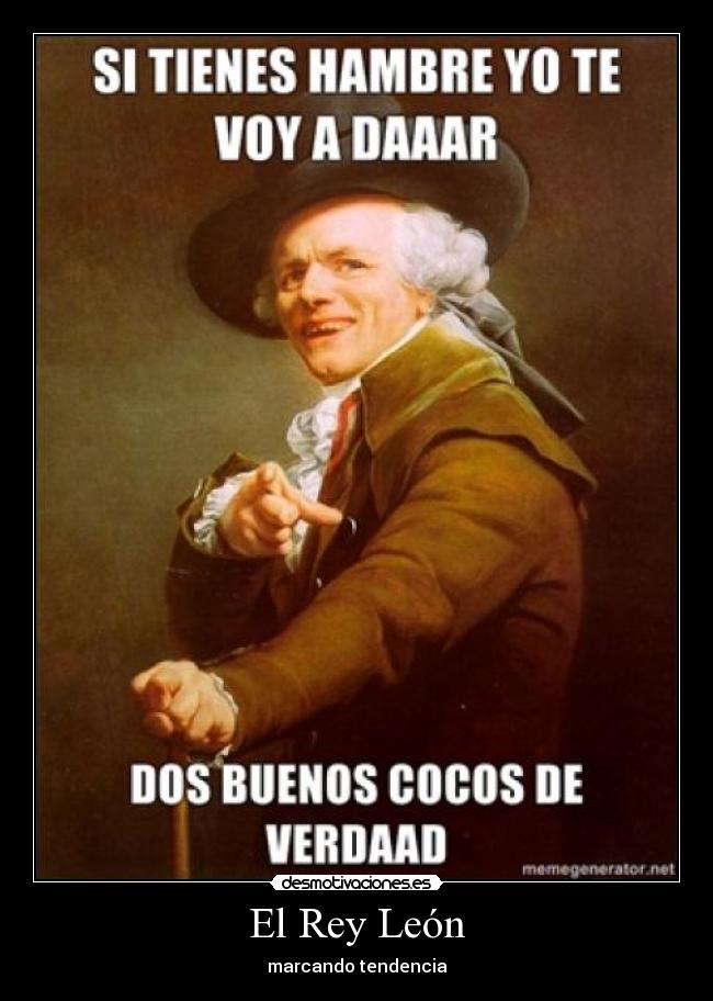 El Rey León - marcando tendencia