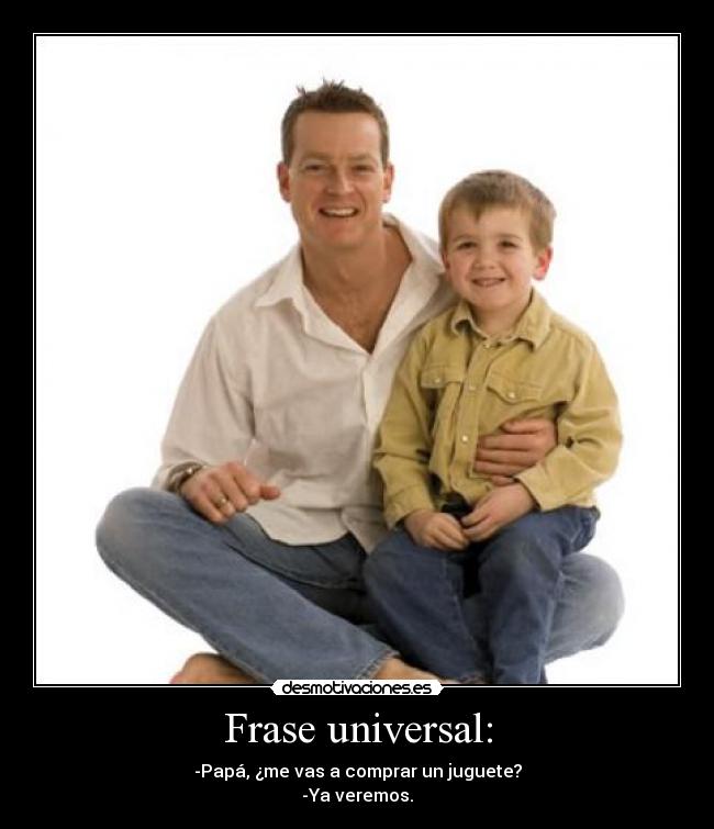 Frase universal: -