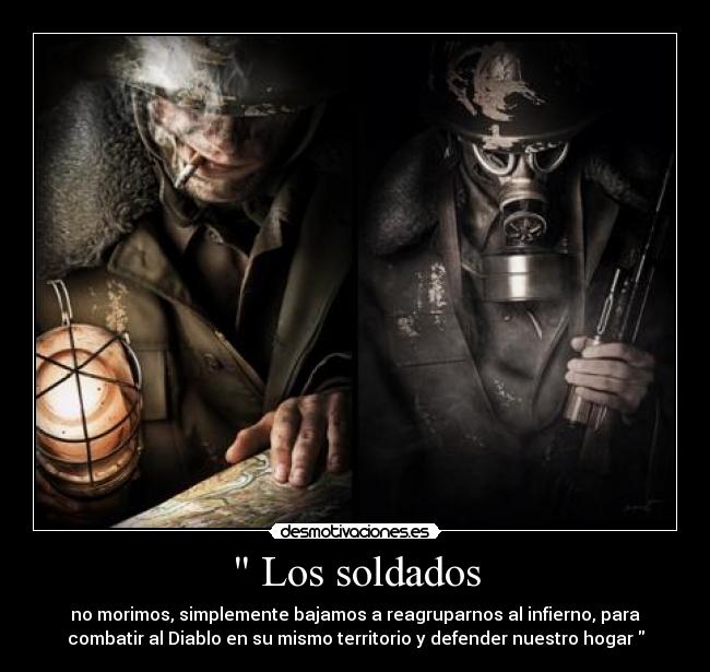 Los soldados -