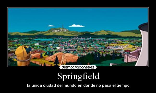 carteles springfield desmotivaciones