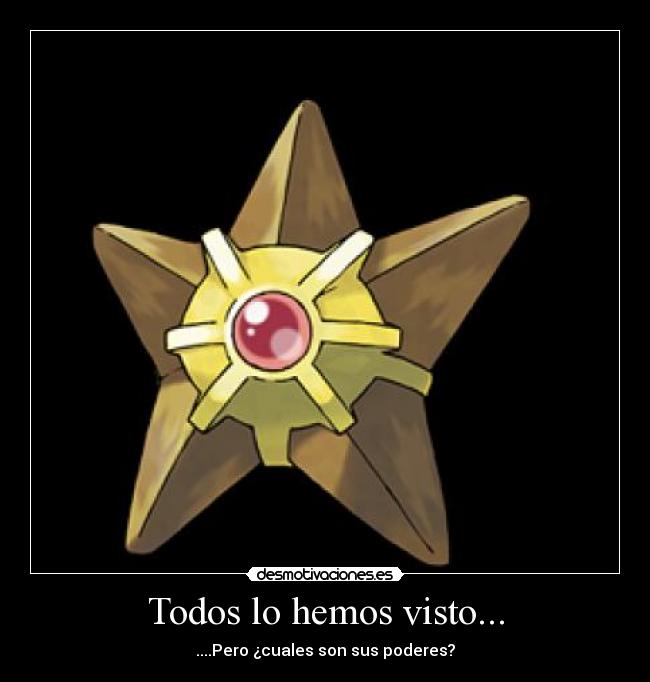 Todos lo hemos visto... - 