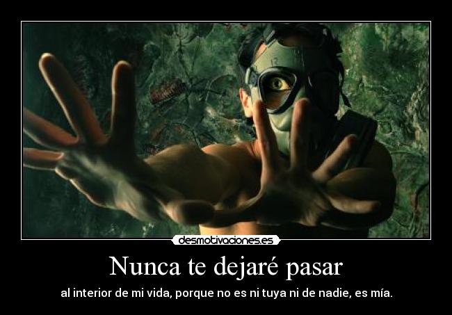 carteles vida no nunca dejar pasar interior tuya nadie mi yo mia desmotivaciones