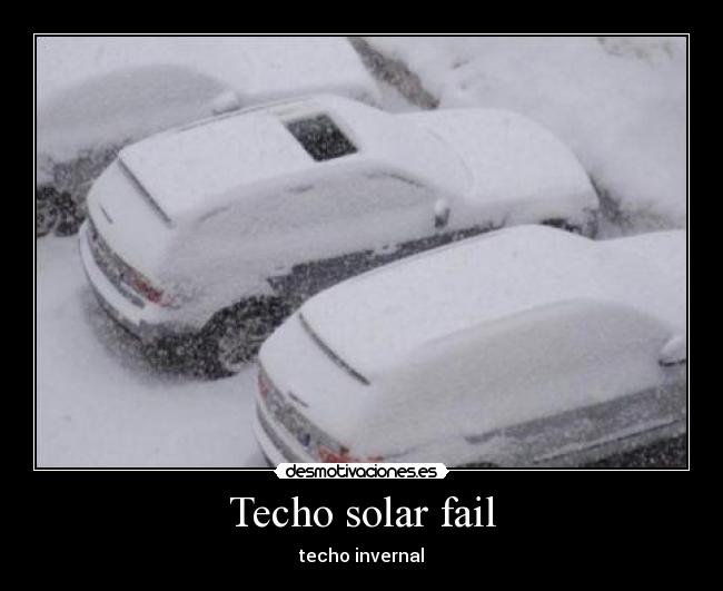 carteles fail techo solar desmotivaciones