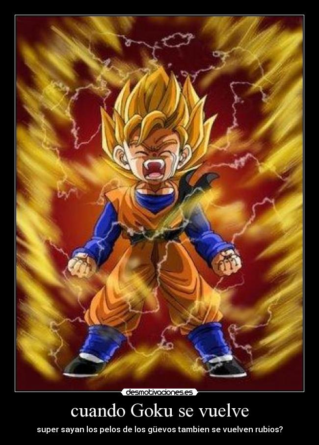 carteles goku desmotivaciones