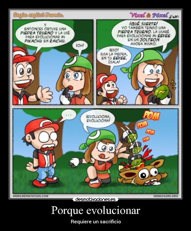 Porque evolucionar - 
