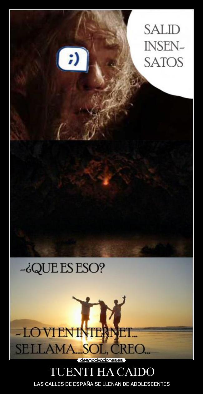 TUENTI HA CAIDO - LAS CALLES DE ESPAÑA SE LLENAN DE ADOLESCENTES