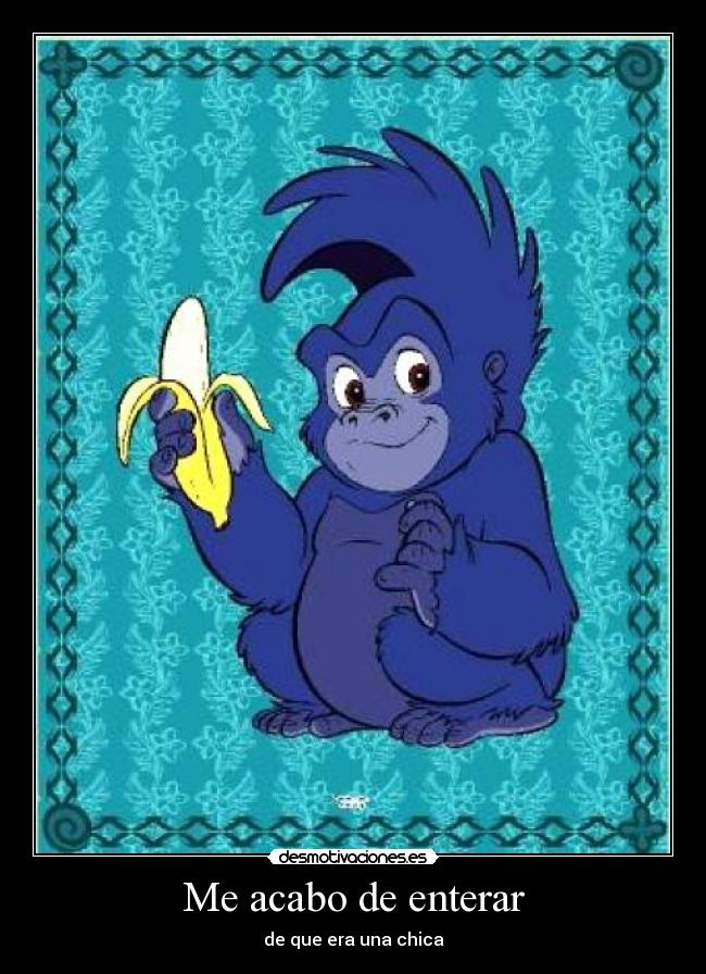 Me acabo de enterar - 