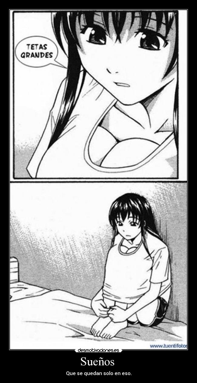 Sueños  - Que se quedan solo en eso.