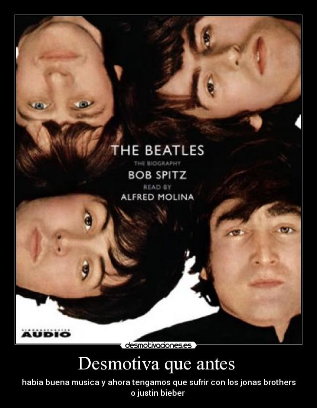 Desmotiva que antes -