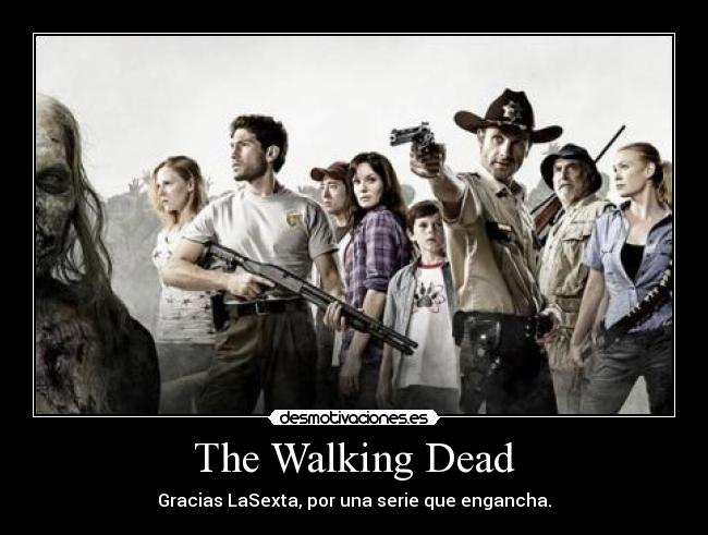 carteles walking dead desmotivaciones