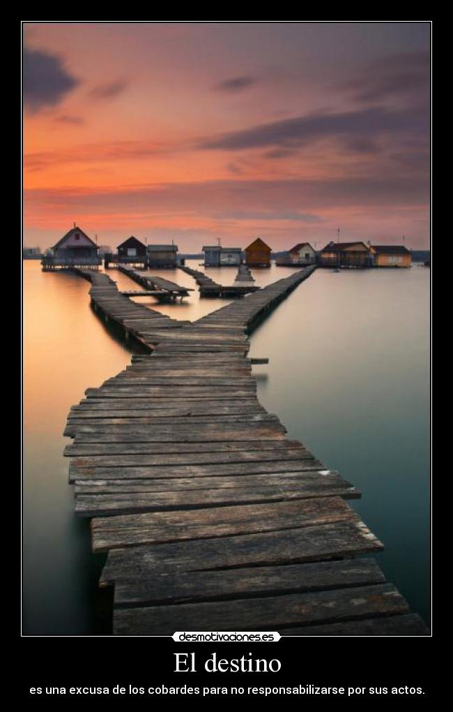 El destino -