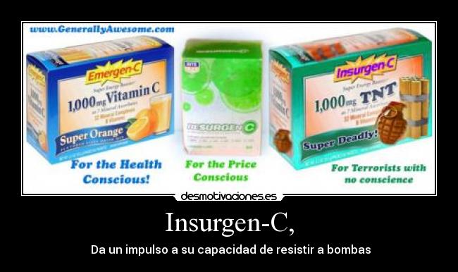 carteles insurgen-c bombas desmotivaciones