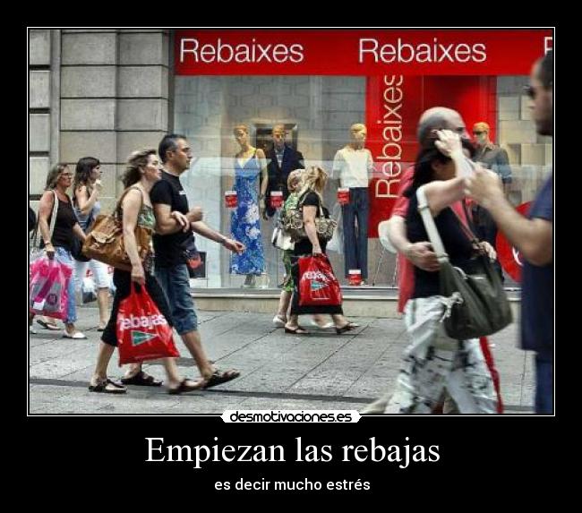 Empiezan las rebajas - 