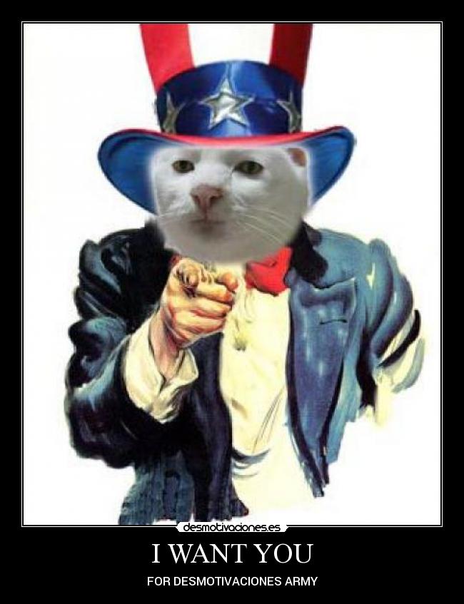 I WANT YOU -
