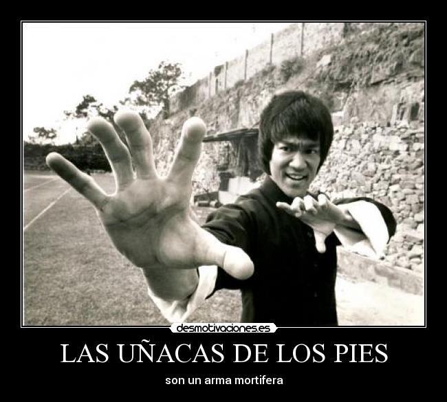 LAS UÑACAS DE LOS PIES - 