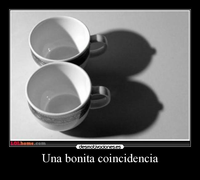 Una bonita coincidencia -