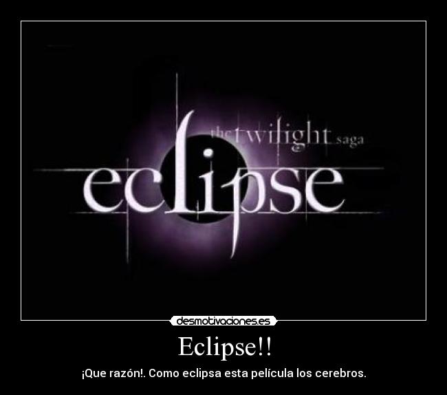 Eclipse!! -