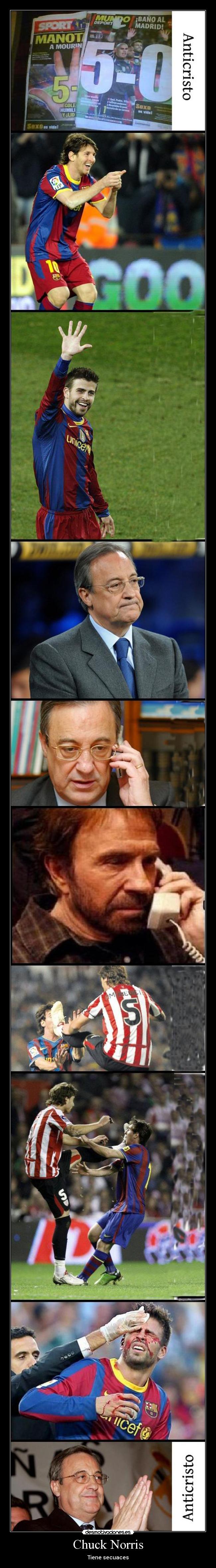 Chuck Norris - Tiene secuaces