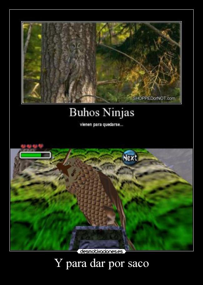 Y para dar por saco -